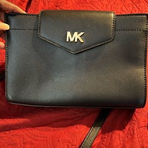 Authentic Michael Kors Black Leather Purse